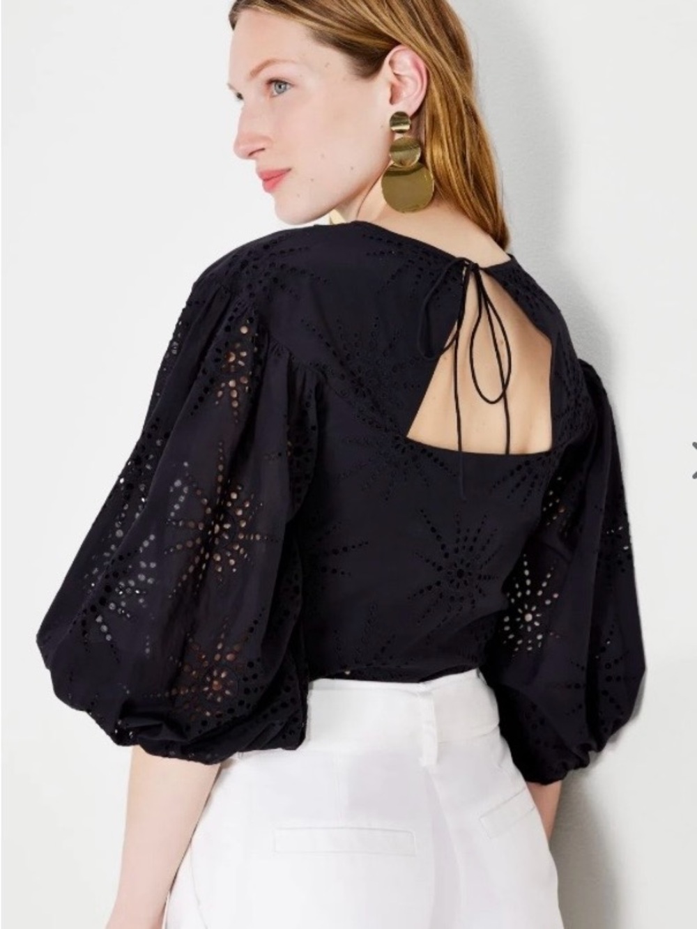 Kate spade ♠️ suns eyelet top - Picture 3 of 7